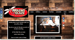 Desktop Screenshot of amazingglazeart.com